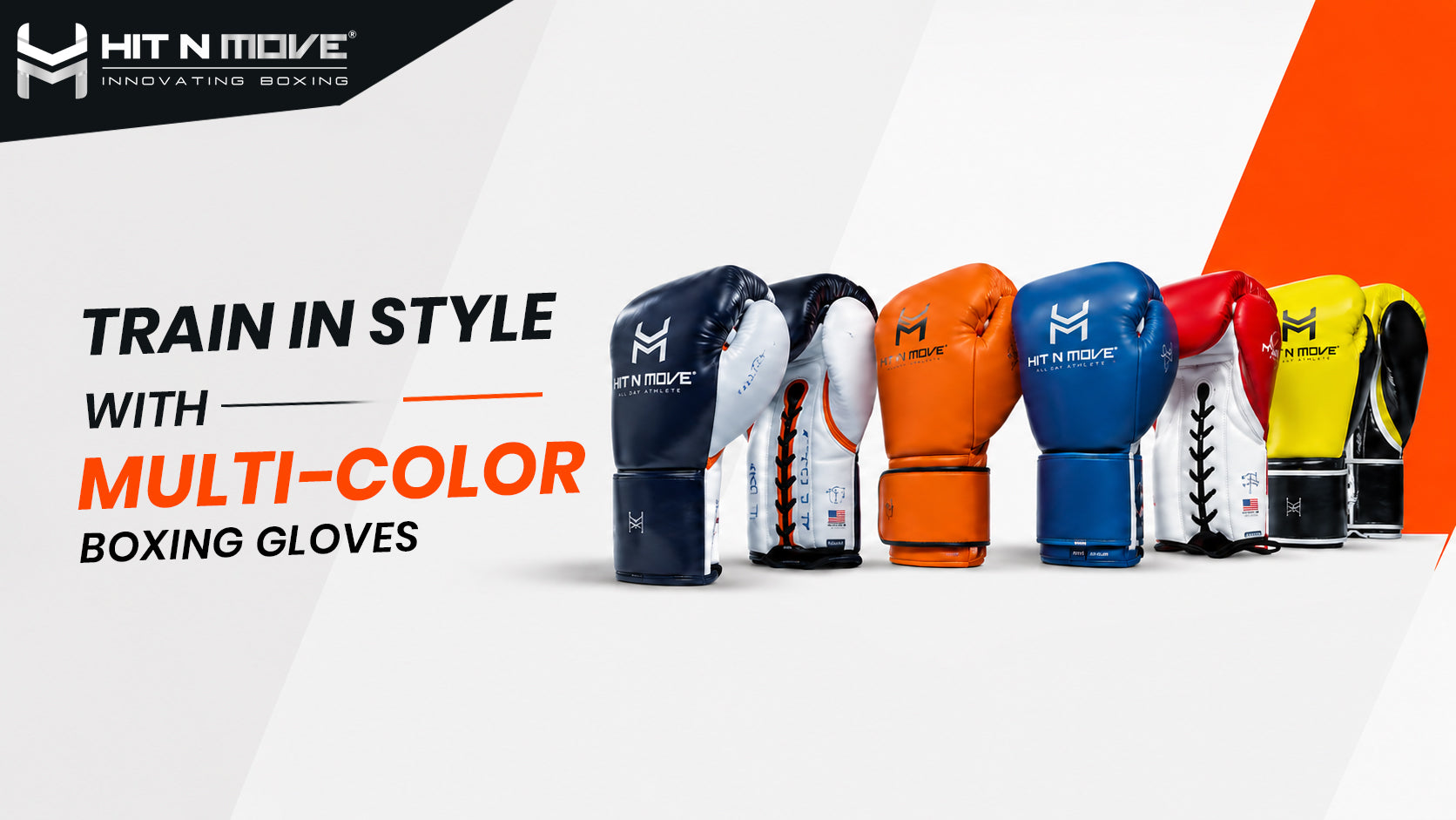 Train in Style With Multi-Color Boxing Gloves