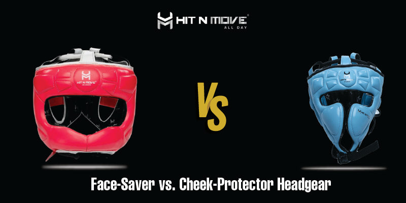 Face-Saver vs. Cheek-Protector Headgear