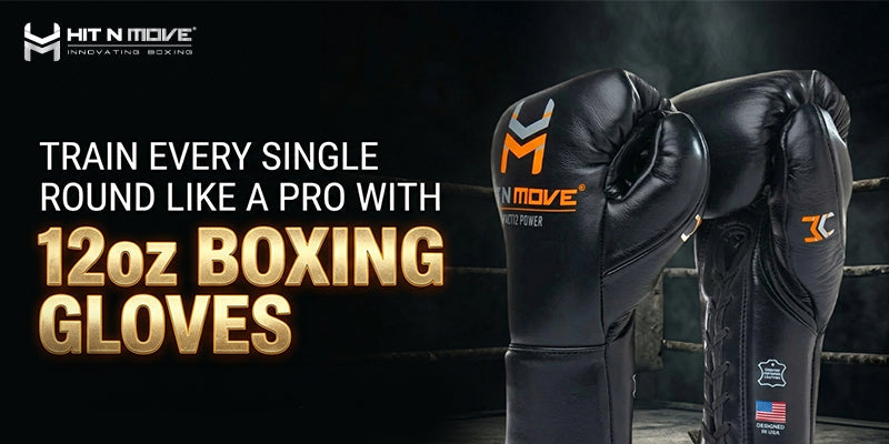 Train Every Single Round Like A Pro With 12oz Boxing Gloves