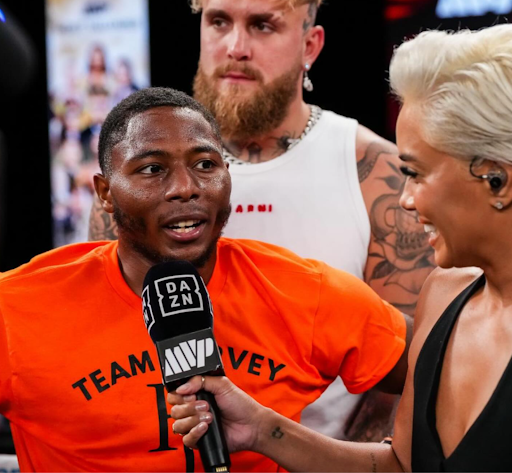 Jahmal Harvey Debuts for Jake Paul’s MVP with First-Round RTD